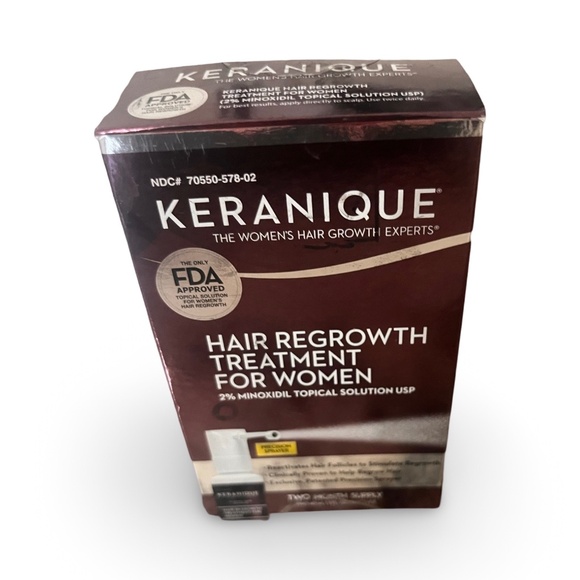 Keranique Hair Regrowth Treatment for Women 2% Minoxidil2 month supply